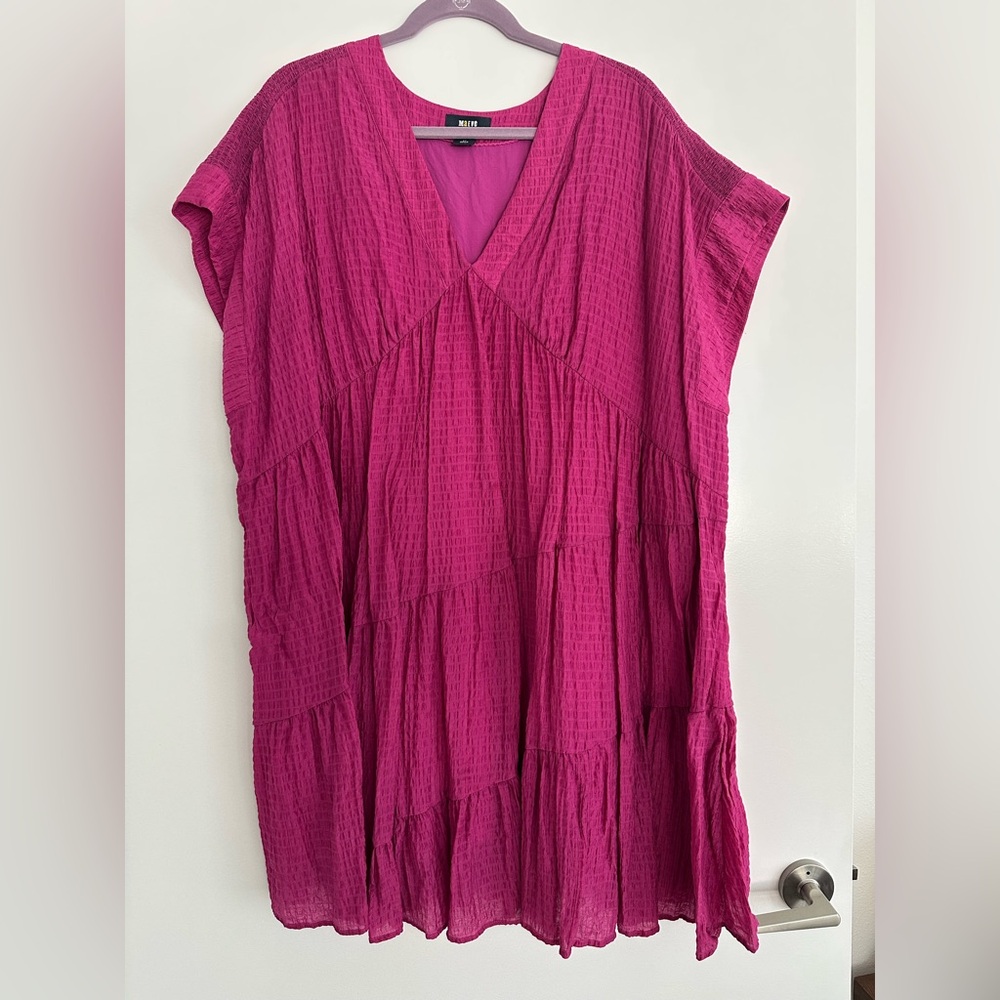 Anthropologie Maeve 2x Pink Mini Dress